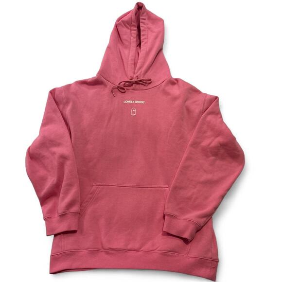 Pink Lonely Ghost hoodie large - Picture 5 of 8